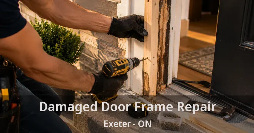 Damaged Door Frame Repair Exeter - ON
