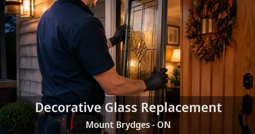 Decorative Glass Replacement Mount Brydges - ON