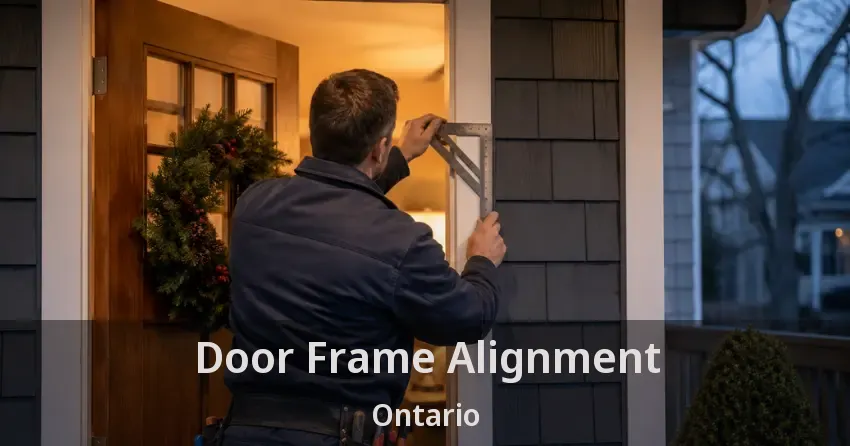 Door Frame Alignment Ontario