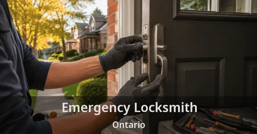 Emergency Locksmith Ontario
