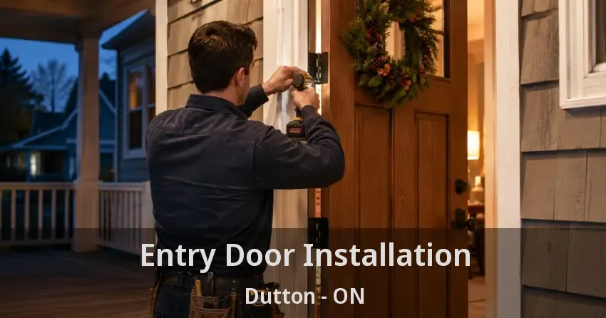 Entry Door Installation Dutton - ON
