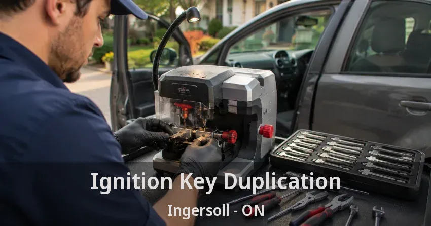 Ignition Key Duplication Ingersoll - ON