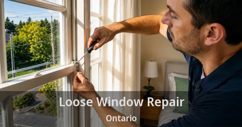Loose Window Repair Ontario