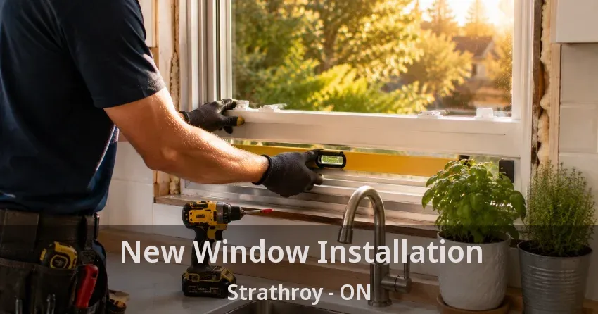 New Window Installation Strathroy - ON