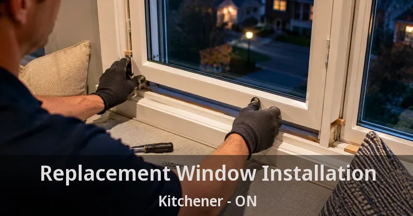 Replacement Window Installation Kitchener - ON