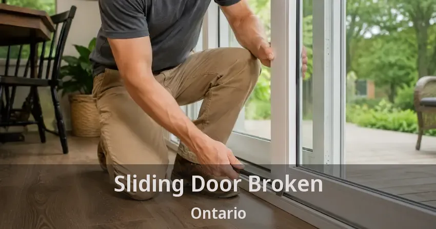 Sliding Door Broken Ontario