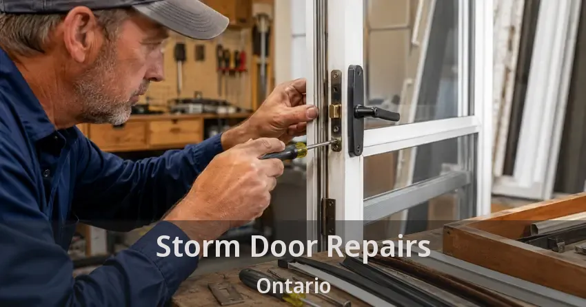 Storm Door Repairs Ontario