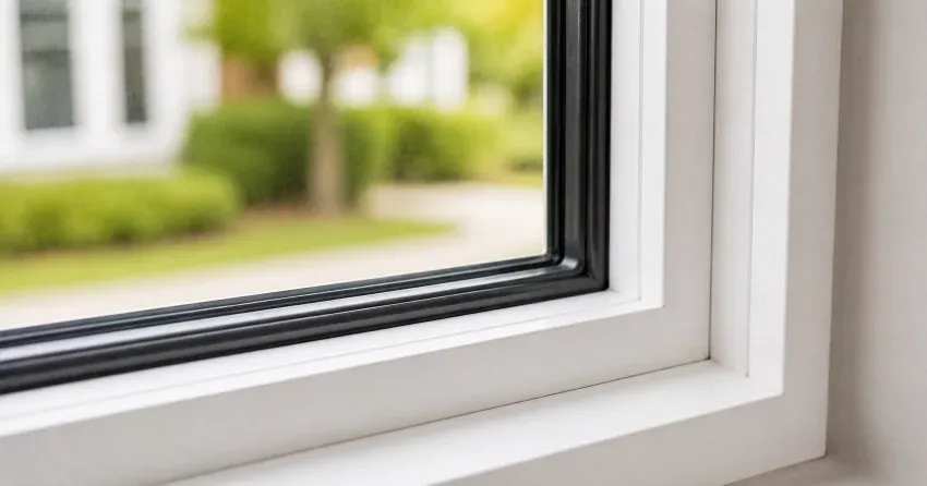 technician repairing window and door hardware in Markham home